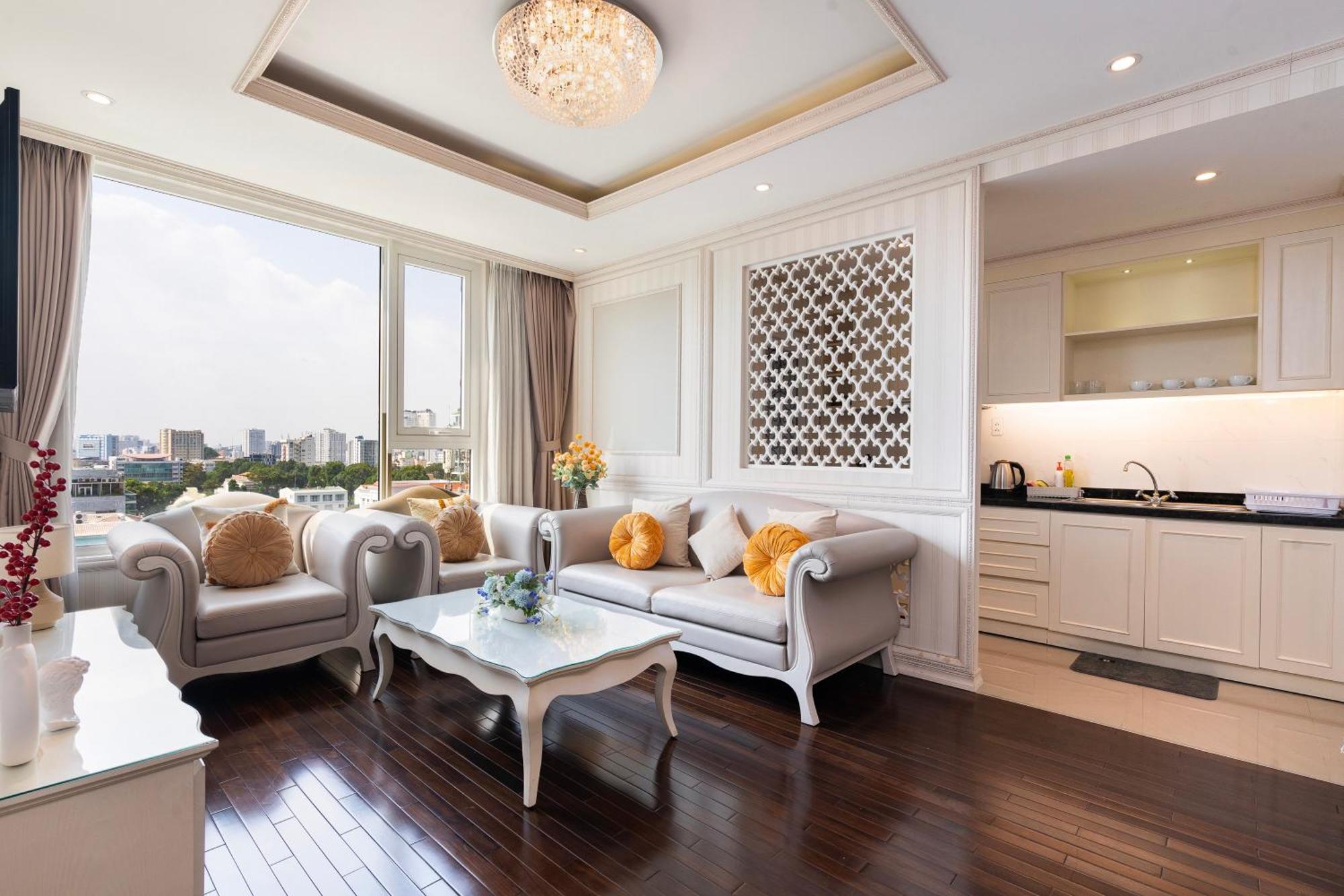 Leman Luxury Apartments 2Br 3Br For Rent In Central 호치민 외부 사진